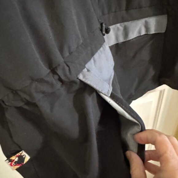 Moose Racing Utility Jacket Anorak Gorpcore Tech Black Gray Dirt Birt/Snowmobile - Picture 6 of 14